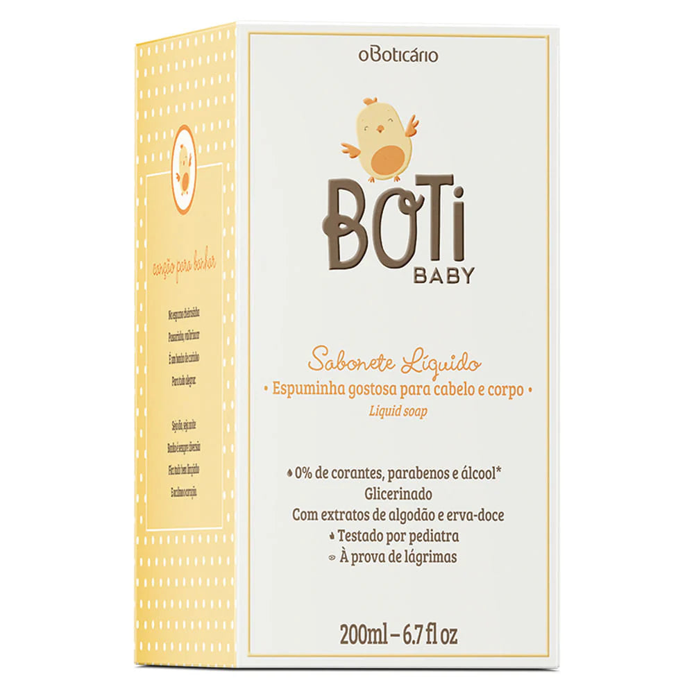 Boti Baby Gel douche Doux, 200 ml