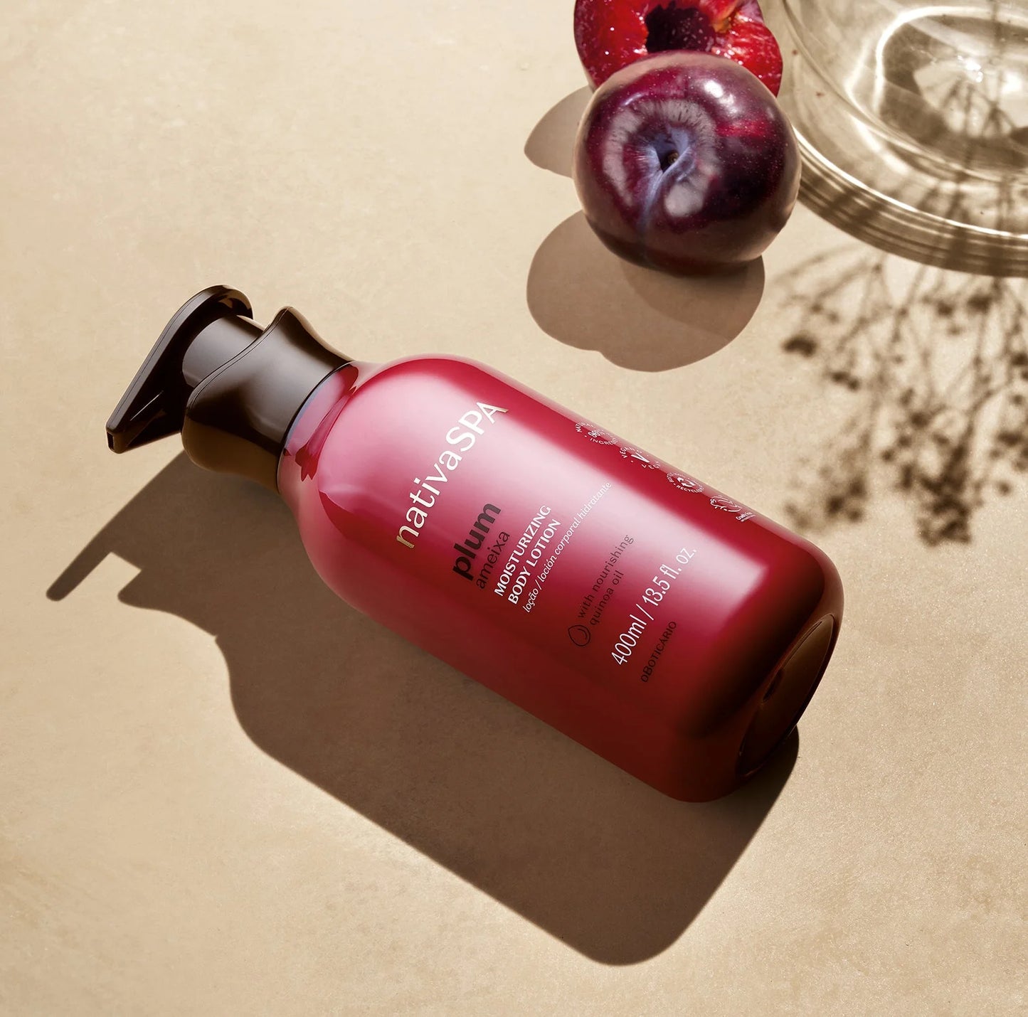 Lotion hydratante Nativa SPA Prune, 400 ml