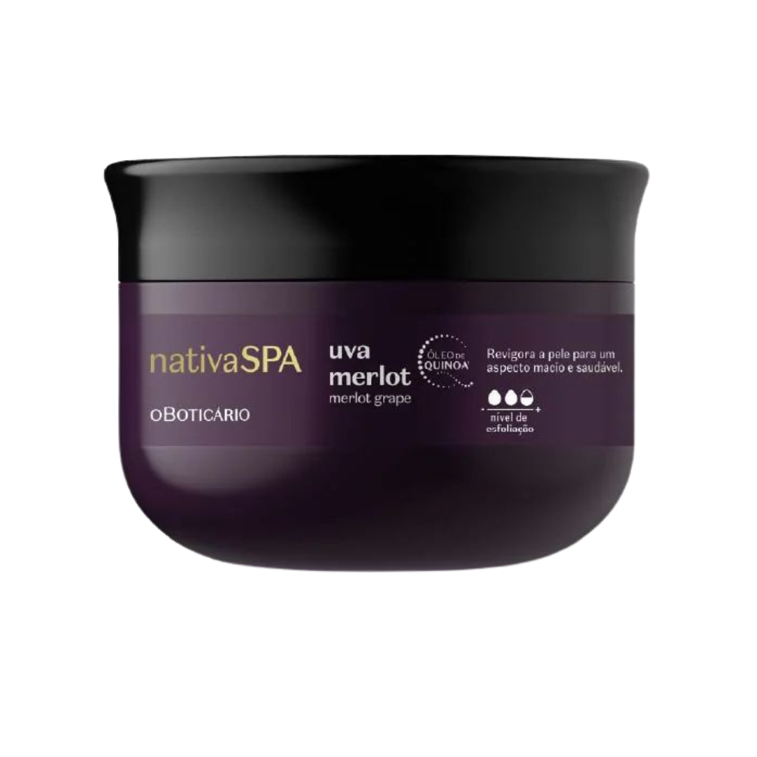 Exifoliant Nativa SPA Merlot grappe