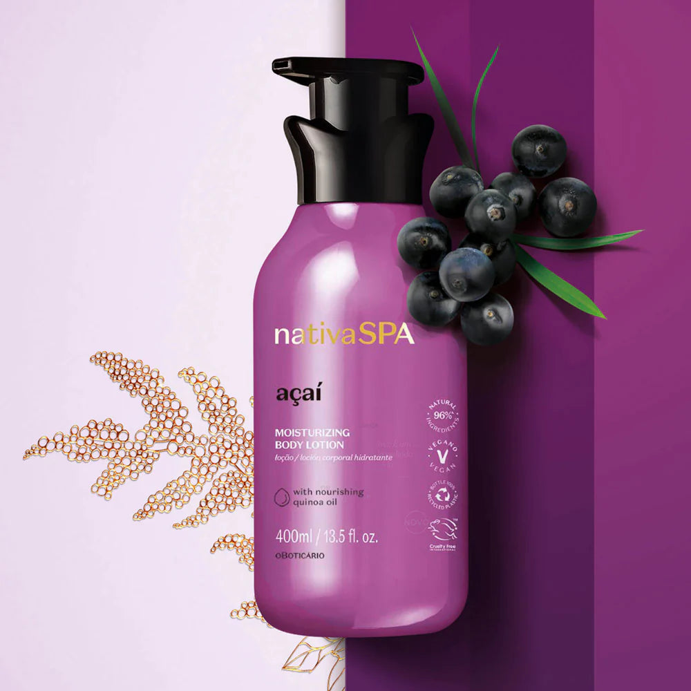 Lotion hydratante pour le corps Açaí
