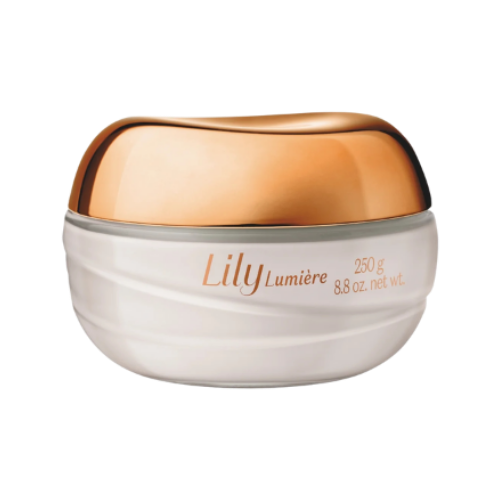 Crème hydratante satinée Lily Lumière, 250 g