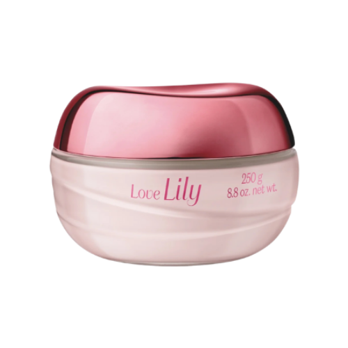 Crème hydratante satinée Love Lily, 250 g