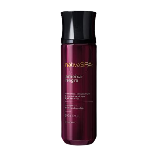 Body Splash Nativa Spa Prune Noire, 200 ml