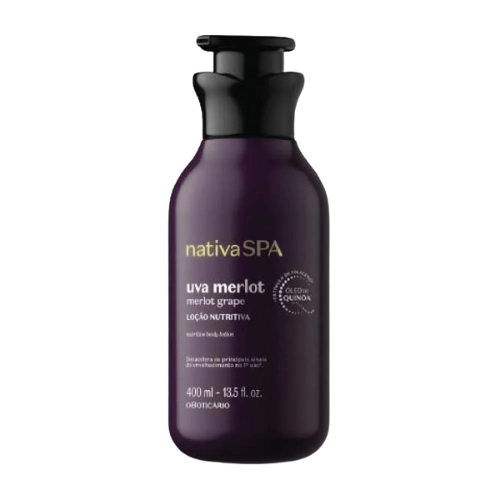 Lotion hydratante, Merlot Grape