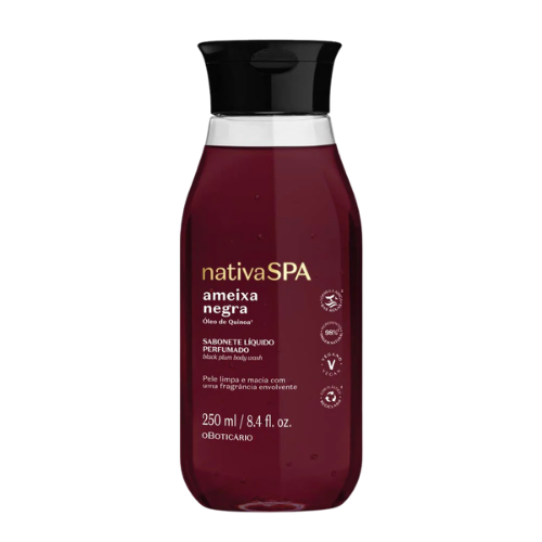 Savon liquide parfumé Nativa Spa Prune noire, 250 ml