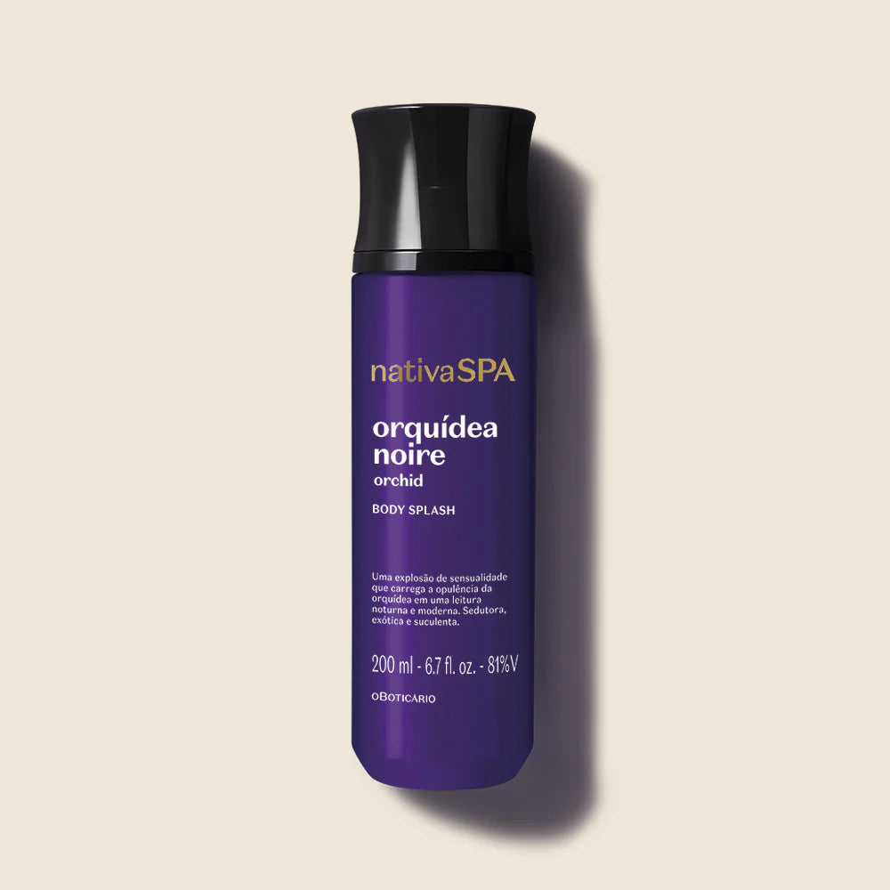Body Splash Nativa Spa Orquídea Noire, 200 ml
