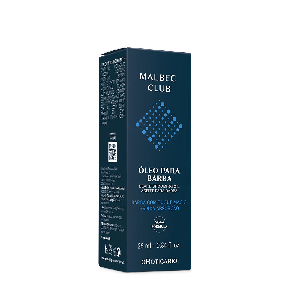 Huile à barbe Malbec Club, 25 ml