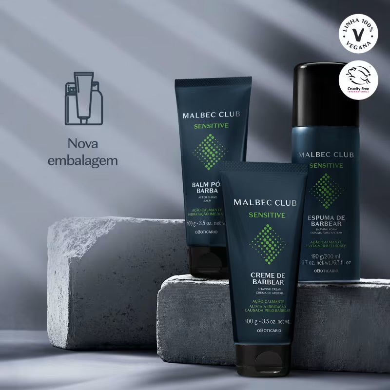 Crème à raser malbec